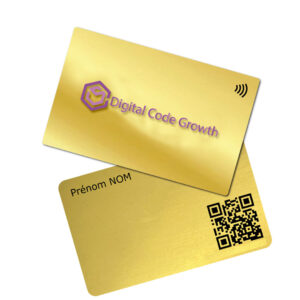 Carte de Visite NFC Gold